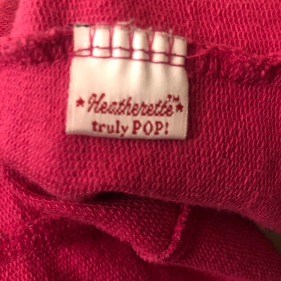 🎪*RARE* Heatherette POP! Y2K Runway Designer Double-Layer Pink Circus Hoodie 🍭 - Picture 11 of 13